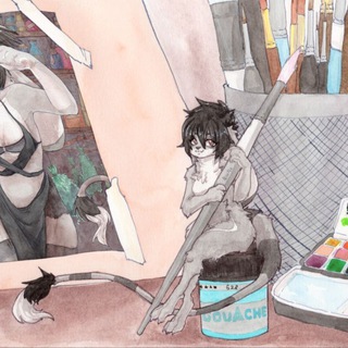 Аватар канала Рисунки трусливого Тушканчика | Akito766 @akito766_jerboa