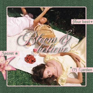 [HOLD SFS] 𝓑loom & 𝓑elieve.