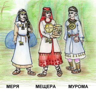 DeepGenealogy: Рязано-окцы Мещера Рязань Галинды Мурома Шацк Шатура Гжель Воскресенск