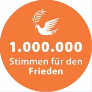 1.000.000 Stimmen für den Frieden