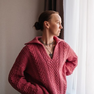 оля елизарова l вязание