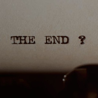 𝚃𝙷𝙴 𝙴𝙽𝙳?