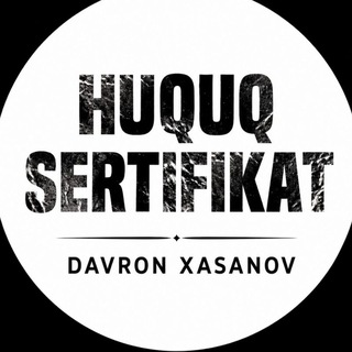 Huquq Milliy Sertifikat