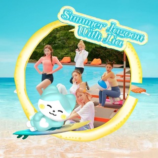 ITZY Alliance; #Lia26thSummerLagoon.