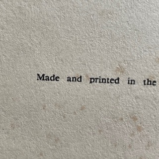 Made and Printed