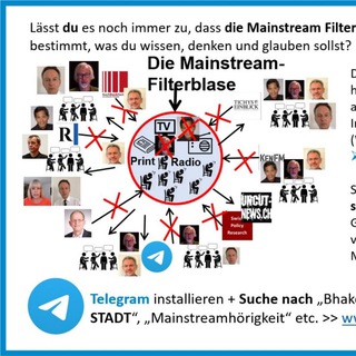 Mainstreamhörigkeit beenden - Aufklärung und Ende der Mainstream Filterblase - Sapere Aude statt Manipulation