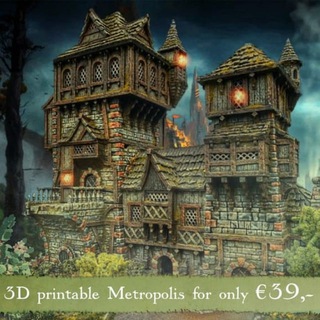 🏰 All 3D for dioramas and miniatures 🏰🌍
