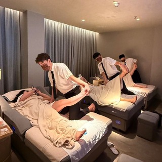 异性SPA/男技师为美女按摩 ⛽️