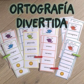 Ortografía divertida y letras 📙📚📝