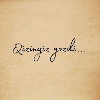 Qizingiz yozdi...