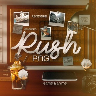 RUSH PNG anime & game