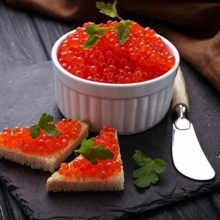 Икра кеты, горбуши, форели. Морепродукты