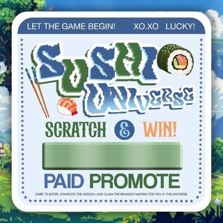 Sushi Paid Promote.