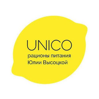 UNICO - рационы питания Юлии Высоцкой