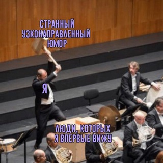 странный узконаправленный юмор