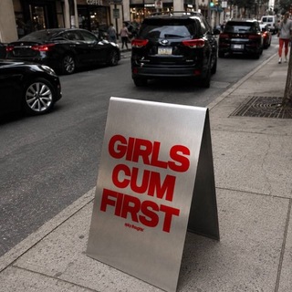 good girls cum first
